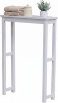 Alaterre Furniture Dorset Over the Toilet Storage Shelf, White, 29”W x 37”H
