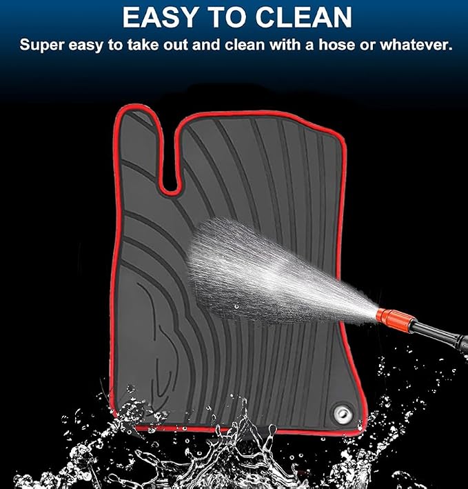 Car Floor Mats for Mercedes Benz CLA 250 (2014-2019) & GLA 250 (2015-2020), Custom Fit A Class 2012-2019, B Class 2013-2019 Floor Liner All Weather Rubber Mats Heavy Duty Odorless