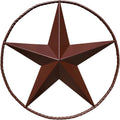 Barn Star - Metal Stars for Outside Texas Stars Art Rustic Vintage Western Country Home Farmhouse Wall Decor (24")
