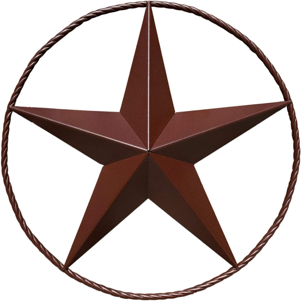 Barn Star - Metal Stars for Outside Texas Stars Art Rustic Vintage Western Country Home Farmhouse Wall Decor (24")