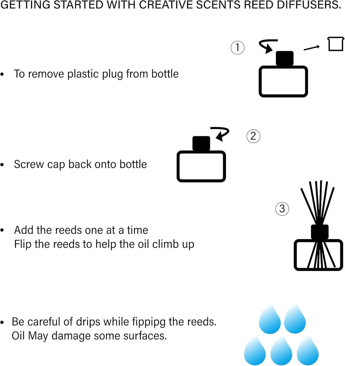 Air Jungles Lavender Reed Diffuser Set with Sticks 3.4 Fl Oz (Pack of 3)