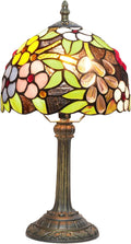 Tiffany Lamp Stained Glass Table Lamp Grape Style Small Bedside Lamp Living Room Dining Room Reading Office Decoration Desk Lamp Home Decoration Creative Gift