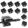 Magnetic Cord Organizer - 10PCS Cord Holder for Nightstand, Magnetic Cable Clips for Cable Management, Desk & Car - Keep Charging Cables, HDMI & USB Cords Organized, Secure & Tangle-Free