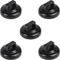 Magnet Zip Tie Mount Clips Magnetic Zip Ties Mount Base Holder Strong Wire Cable Holder Mount Wire Clips Management for Home Office Marine Electrical Wiring (D19 5 Pcs)