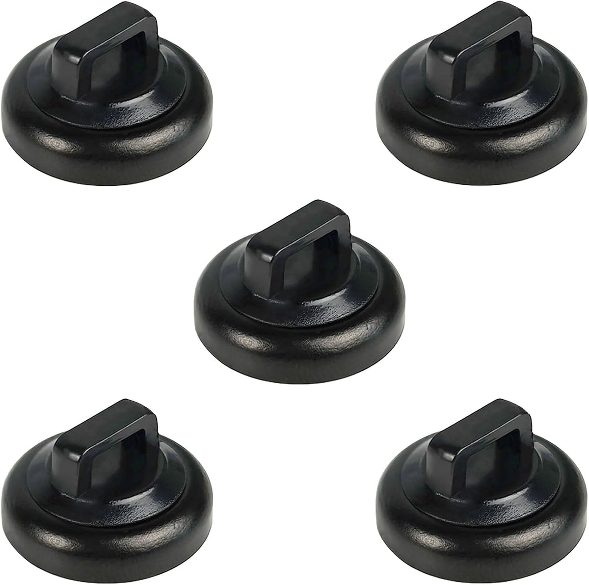 Magnet Zip Tie Mount Clips Magnetic Zip Ties Mount Base Holder Strong Wire Cable Holder Mount Wire Clips Management for Home Office Marine Electrical Wiring (D19 5 Pcs)