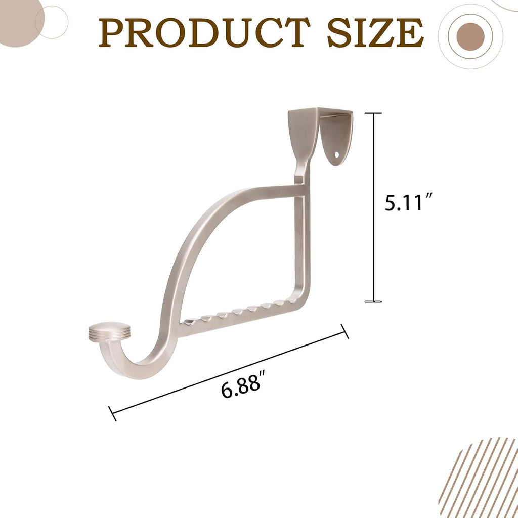 Design Hangers and Hooks, Extension Devices on Closet Doors, Alloy