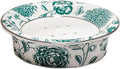 Floral Self Draining Soap Dish, Vintage Round Soap Tray(Style D)