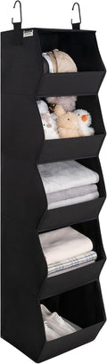 StorageWorks Basics Hanging Closet Organizer, Foldable Storage Organizer