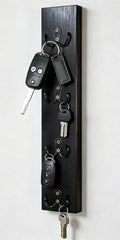 Yohsnor Vertical Key Holder for Wall,Space-Saving Hook Rack for Key,Wallet