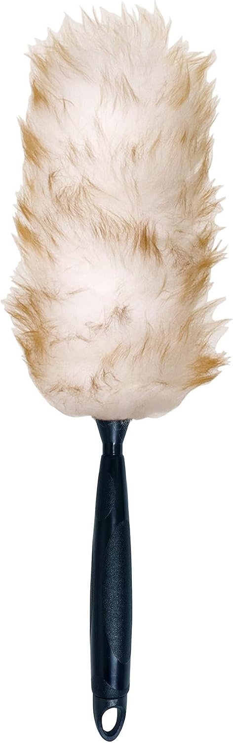 Mr. Long Arm 0730 Natural Lambswool Duster with Threaded Handle