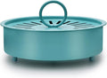 Mosquito Coil Holder Indoor Outdoor Incense Coil Holder Palo Santo Holder Burner Fire-Safety Citronella Incense Coil Holder for Home Patio Camping (Blue)
