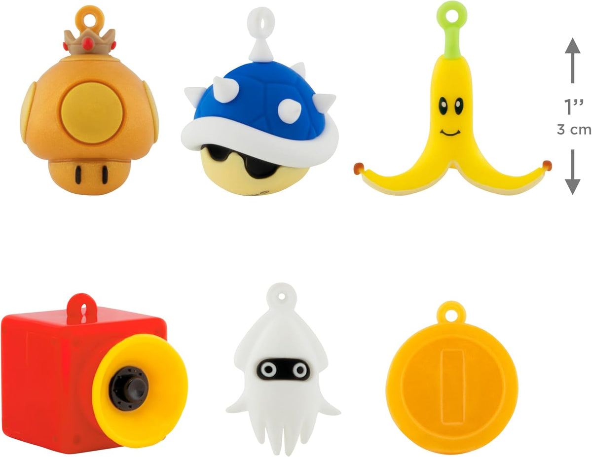 Hallmark Mini Nintendo Christmas Ornaments (Mario Kart) Set of 6