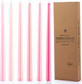 12 Inch Taper Candles Set of 6 Unscented Long Burning Smokeless Long Tall Tapered Candles for Candlesticks Sticks Wedding Home Christmas Decor Dinner