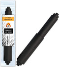 Black Toilet Paper Holder Spring Rod | Toilet Paper Roller Replacement | 6 Inch Toilet Paper Holder Replacement Rod | Durable Plastic Spindle – Fits All Standard Tissue Rolls