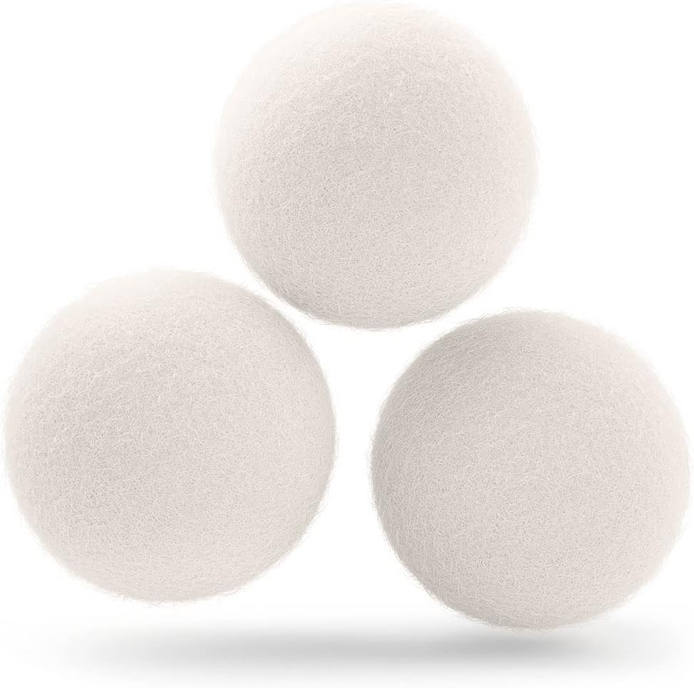Cosy House Collection Wool Dryer Balls Premium Natural Fabric Softener