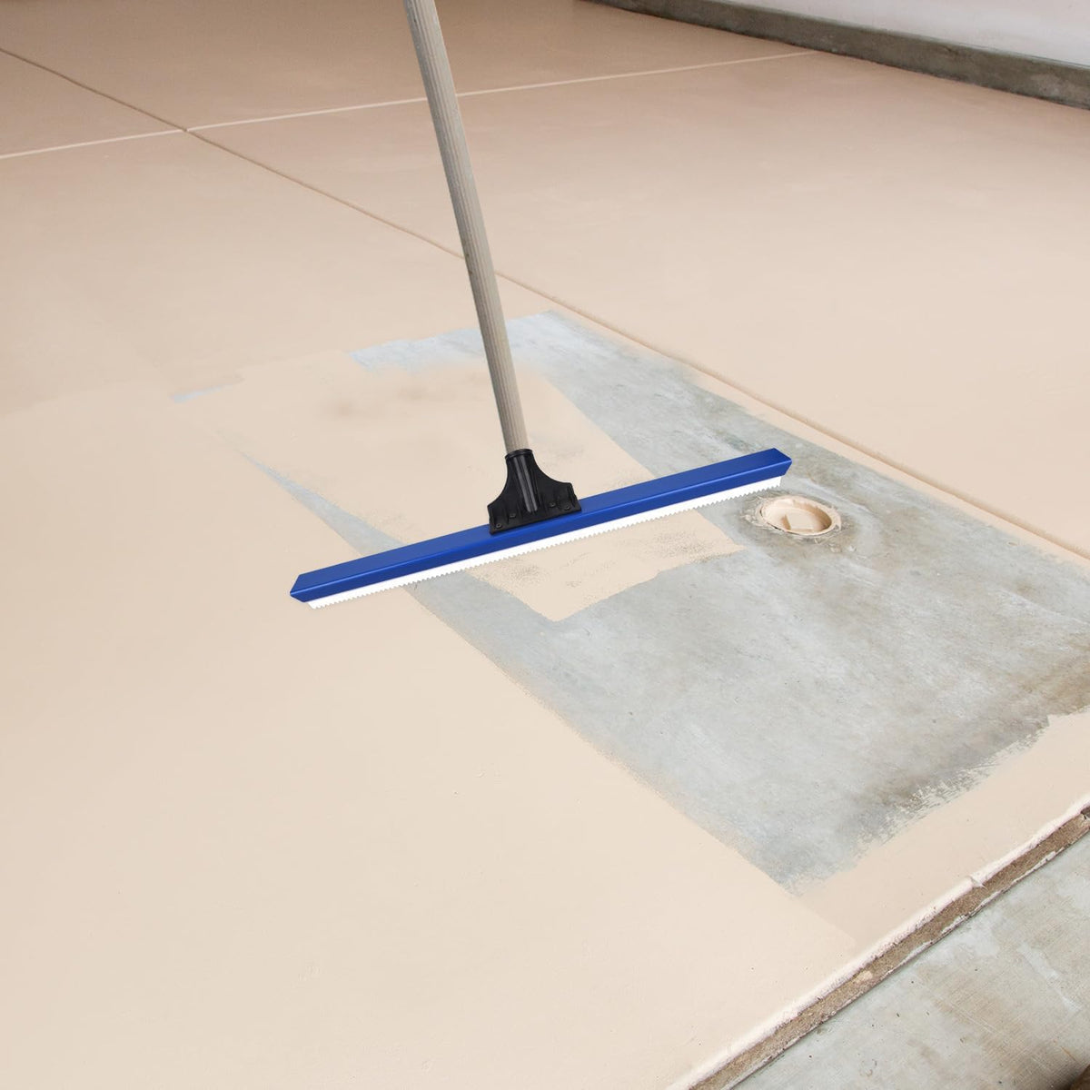 23.6in/60cm Epoxy Floor Squeegee with 0.16in/0.4cm Teeth Notched