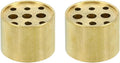 PATIKIL 2Pcs Brass Incense Cone Burner Stick Holder 0.8" Dia.0.6" Tall