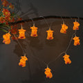5.4 FT Cute Cow String Lights,10 LED Cattle Fairy Light Battery Operated for Home Party Camping Christmas Halloween Decoration (Cute Cow, 10LED)