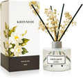 Reed Diffuser Set, 6.7 fl oz Eucalyptus Scented Oil Diffuser with 8 Reed Sticks, Home Fragrance Reed Diffuser for Bathroom Shelf Decor 200ml