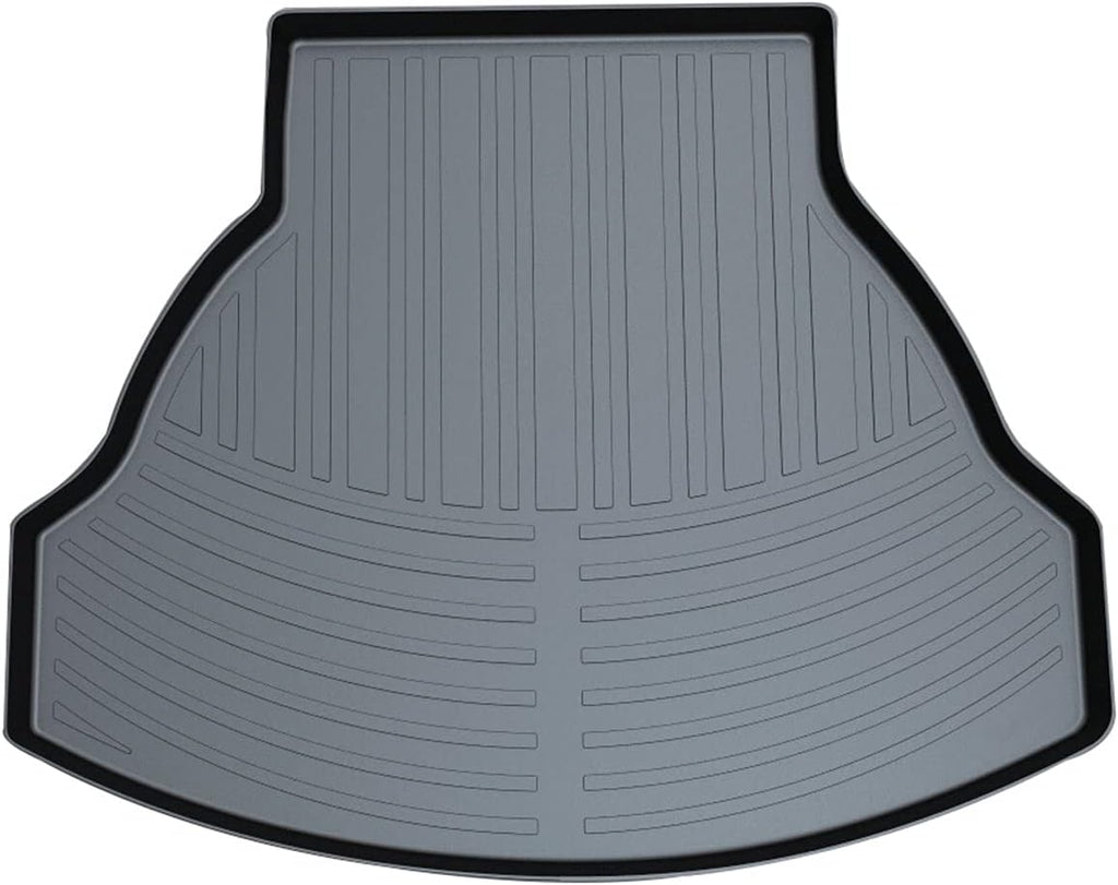 Honda Cargo Liner Car Trunk Tray Mat for Accord 2012-2017 Protector Cover in Heavy Duty Waterproof Anti-Slip Black TPV