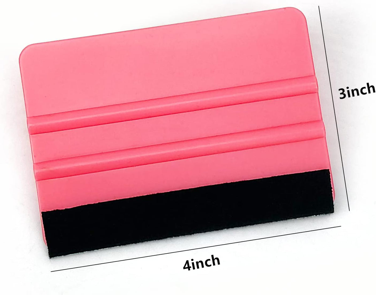 Umaki 8.3inch Large Vinyl Wrapping Felt Squeegee with 4inch Vinyl Squeegee Applicator for Fastly Installing Vehicle Tinting Film Graphic or Wallpaper,3pack