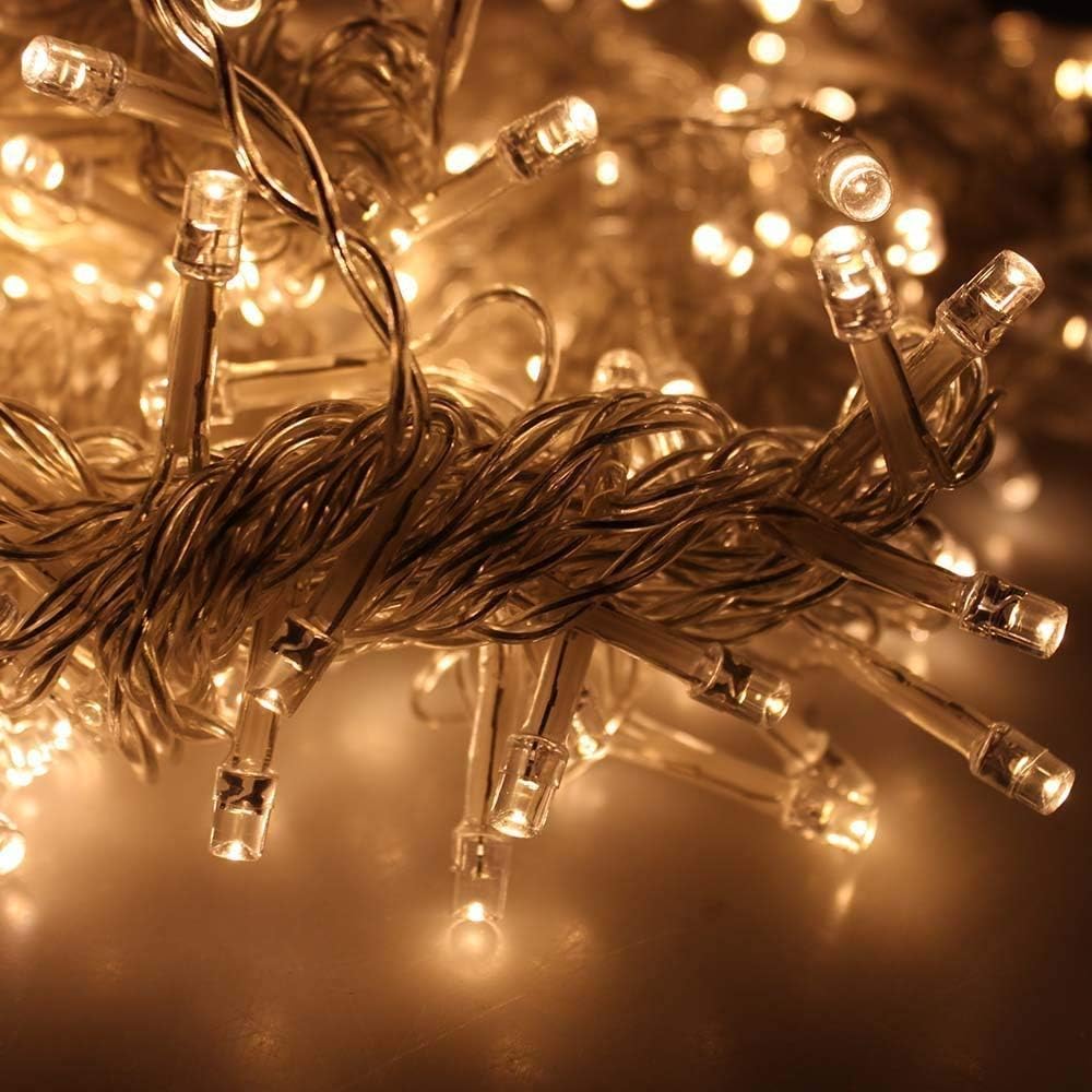 Geanmoki 306 LED Window Curtain String Light Wedding Party Home Garden Bedroom Outdoor Indoor Wall Decorations