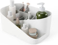 Umbra Glam Makeup Organizer, with Removable Insert, Medium, White