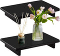 Black Acrylic Bathroom Vanity Tray Countertop Organizer, 9"x5.9"x1.5"