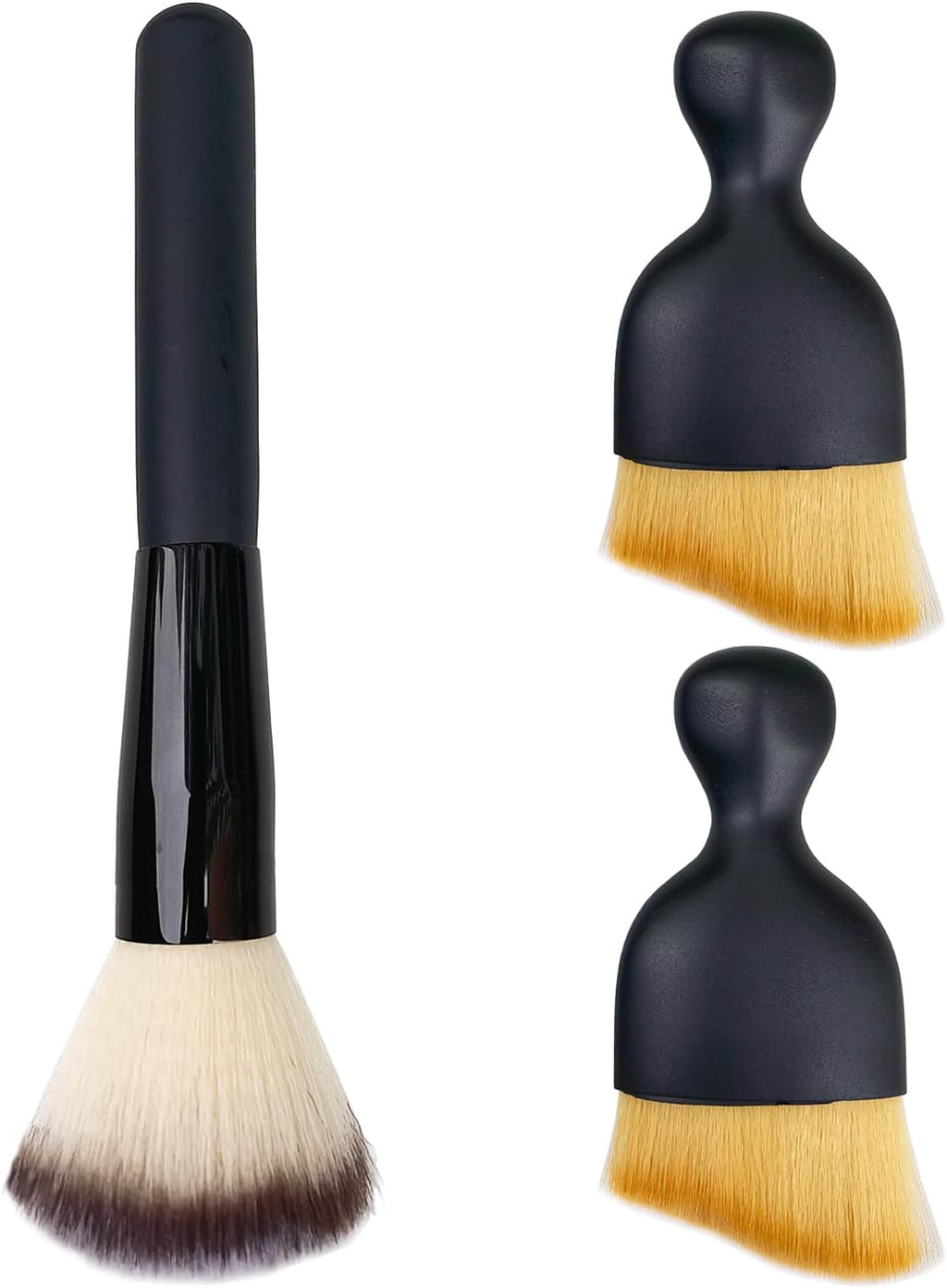 3 Pack Microfiber Duster, Small Dust Brushes, Feather Duster, Soft Fibers, Efficient Dust Removal, Cleaning Tool Perfect for Computers, Keyboards, Car Interior, Photo Frames, Digital Devices