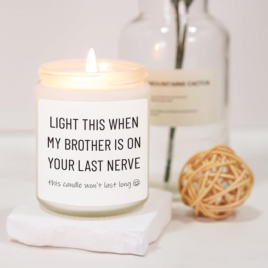Sister in Law Gifts, Sister in Law Birthday Gifts, Lavender Soy Wax Candle
