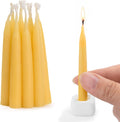 Natural Beeswax Candles 10 Pack, 20 Minutes Burning Mini Candles