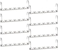 GEFTOL Space Saving Hangers Metal Hanger Magic Cascading Hanger Closet Clothes Organizer(8 Pack)