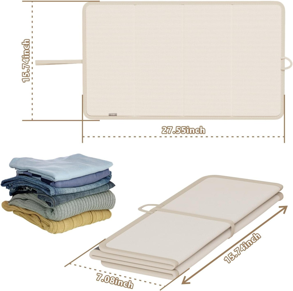 Foldable Ironing Mat for Tabletop, Dormitory, RV, 27x16 Inch