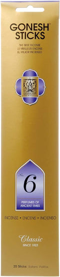 Gonesh GOST06 No.6 Perfumes of Ancient Times Incense Sticks