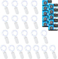 Etinga 20 Pack Fairy Lights, 10 LED 3.3ft Battery String Lights, Cool White