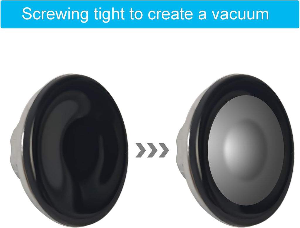 iPEGTOP Super Powerful Vacuum Suction Cup Soap Dish, Updated Strong Rustproof Stainless Steel Shower Caddy Soap Saver Sponge Holder for Bathroom & Kitchen Sink
