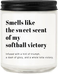 Softball Gifts for Girls, Softball Coach Gifts, Softball Candle