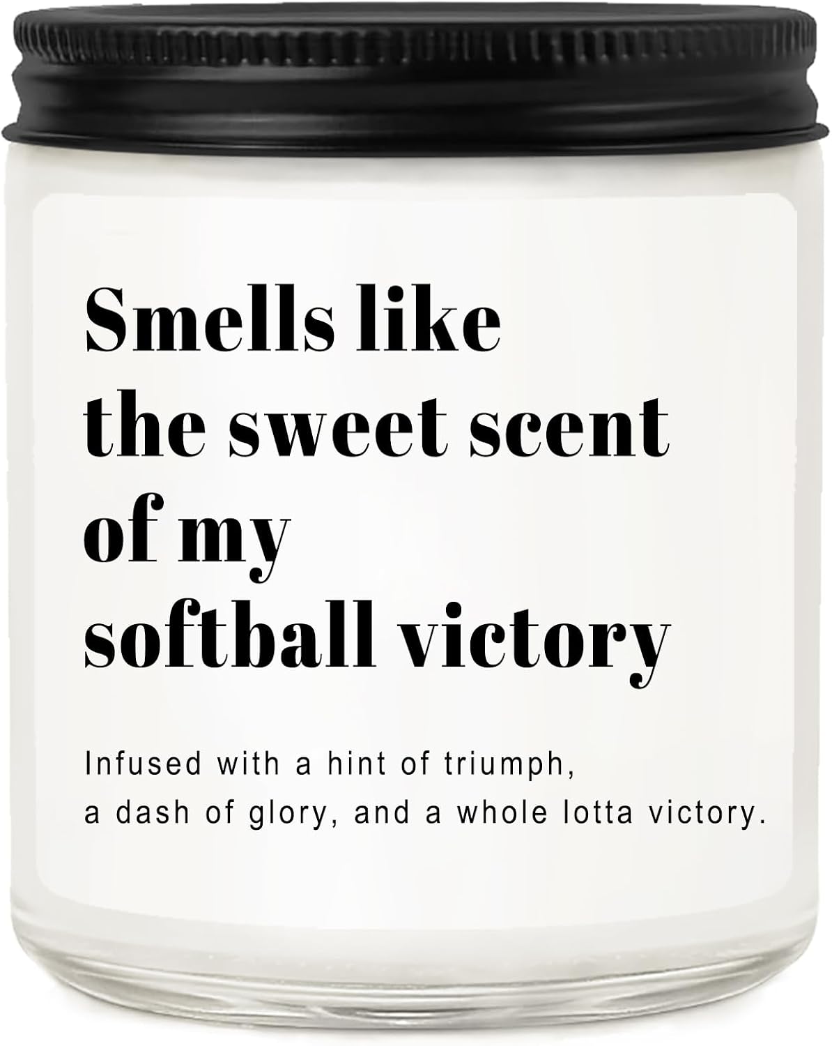 Softball Gifts for Girls, Softball Coach Gifts, Softball Candle