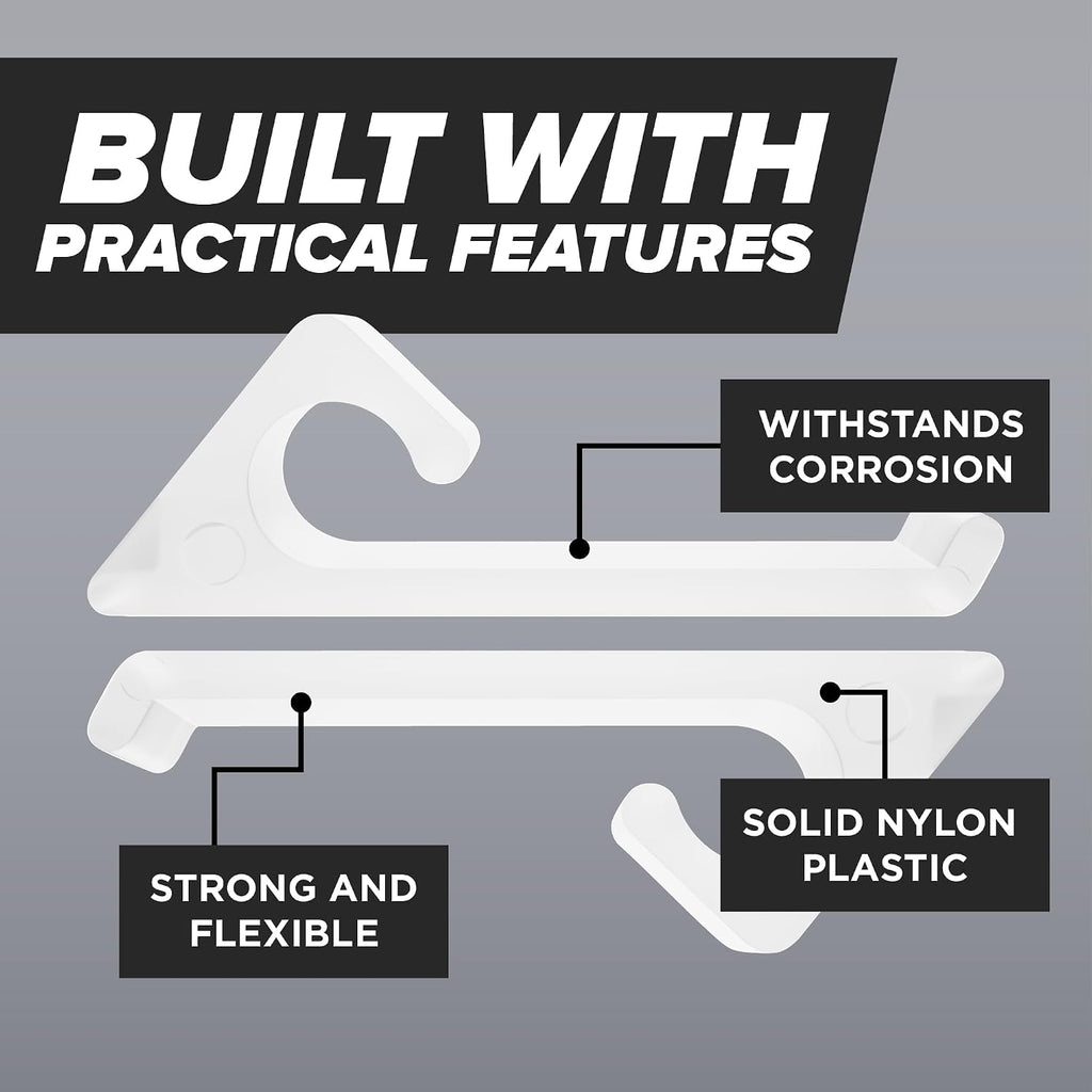 THE CIMPLE CO Coaxial Cable Clips for Vinyl Siding -