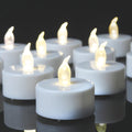 100 Pack Flameless LED Tea Lights Candles Flickering 200+ Hours Warm White