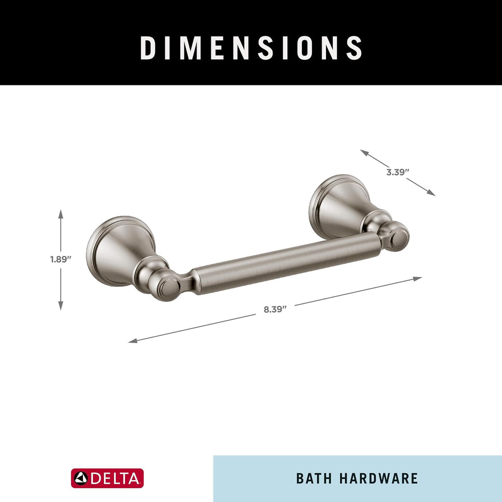 Delta Faucet 73250-SS Woodhurst Toilet Paper Holder, Stainless (Pack of 3)