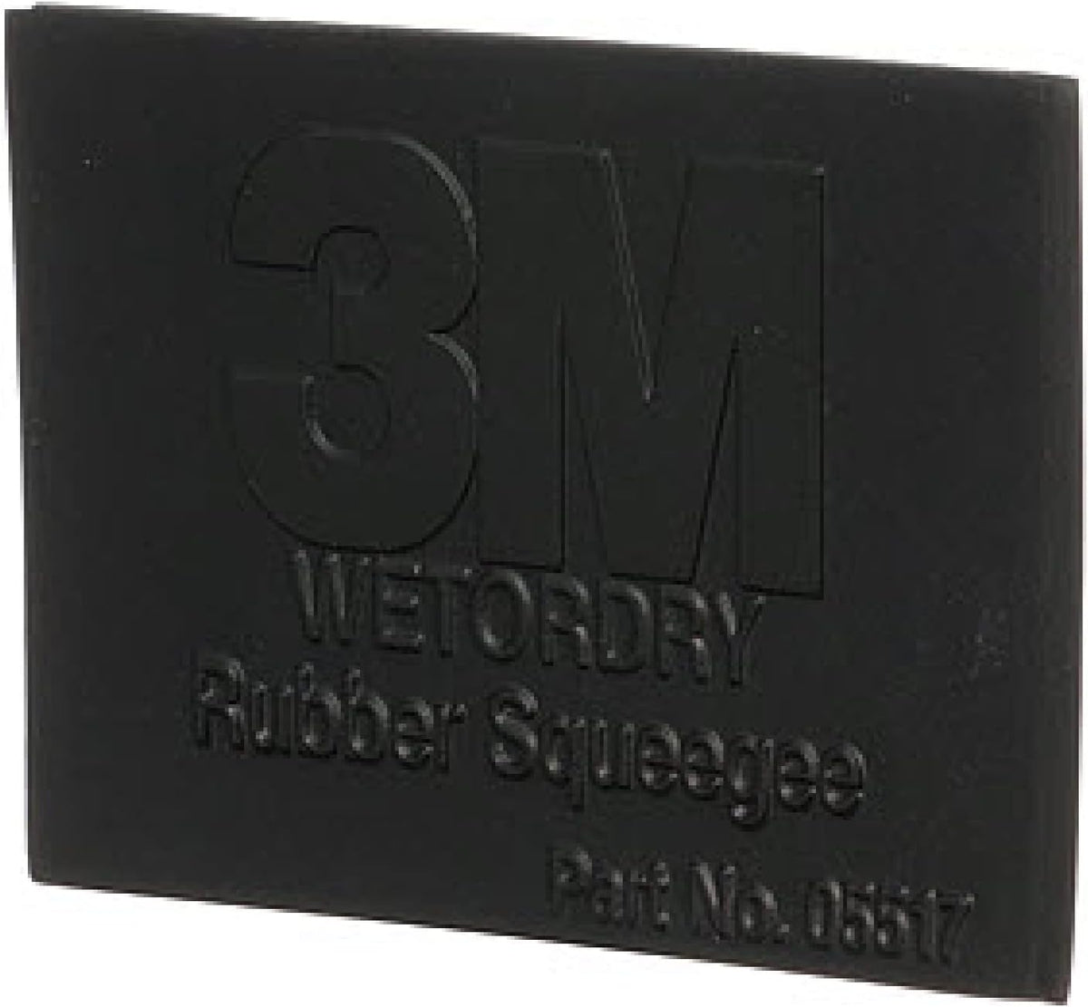 3M Wetordry Rubber Squeegee 05517, 2-3/4 in x 4-1/4 in, Comfort Fit