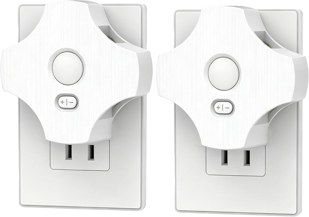 LED Motion Sensor Night Light, 2-Pack, 3000K Soft White