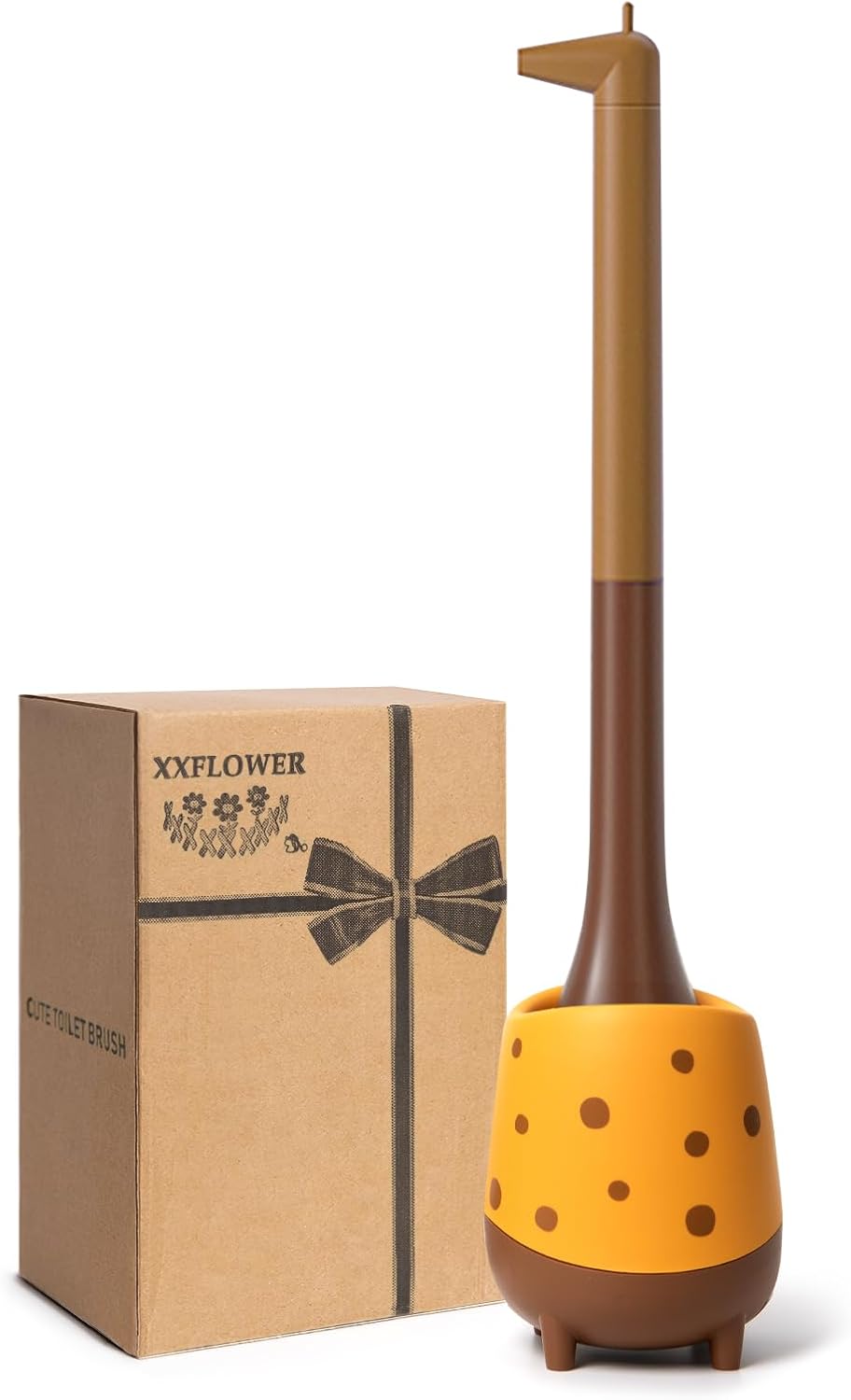 Toilet Brush, Giraffe Shape,1-Pack