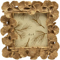 4x4 Vintage Picture Frame, Small Antique Gold Frame Square