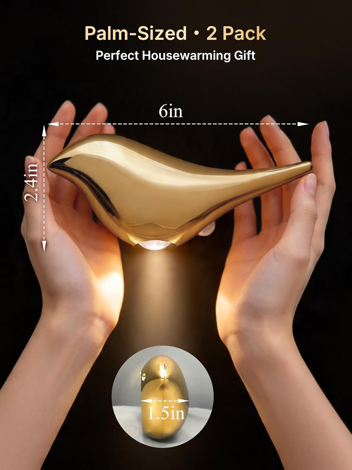 Bird Motion Sensor Light Indoor: Auto Light Up Dark Hallways