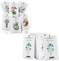 MYARO 12 Packs Scented Sachets for Drawer and Closet, Long-Lasting Sachets Bags Home Fragrance Sachet - Lavender, Rose, Jasmine, Ocean, Gardenia, Lily and MYARO 12 Packs Linen Scented Sachets
