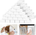 100Pack Magic Sponge Eraser | Premium Melamine Sponge Foam | Multi-Functional Household Cleaning Sponge for Kitchen, Sink, Bathrooms, Walls, Vehicles, Shoes | No Scratch Cleaning Pads