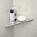 Corner Shower Shelf 10" Brushed