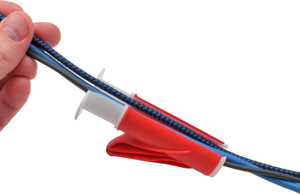 Electriduct Wire Loom Cable Insertion Tool for 3/8" to 1/2" Conduit Sleeving Installation - Model CM08 | 5 Pack